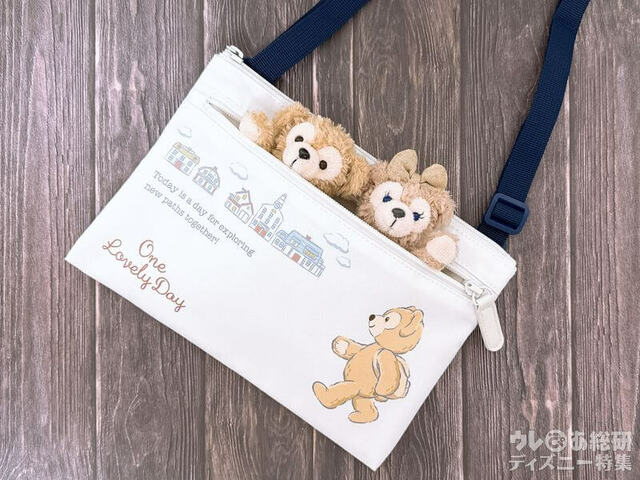 ショルダーバッグ（縦17cm×横25cm 113g）3,000円　※ぬいぐるみは付属しません