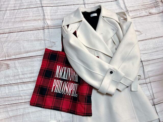 クリーンな印象のアウターに合わせても映えます！