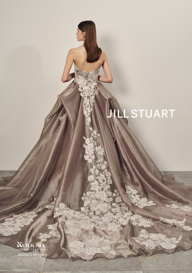 ジルスチュアート 新作ウェディングドレス　JIL-0400_Beige