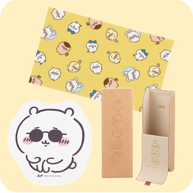 ここでしか手に入らないZoffオリジナルのグッズも登場