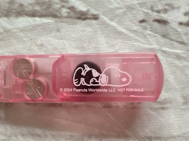 フロントにスヌーピーのイラスト入り！