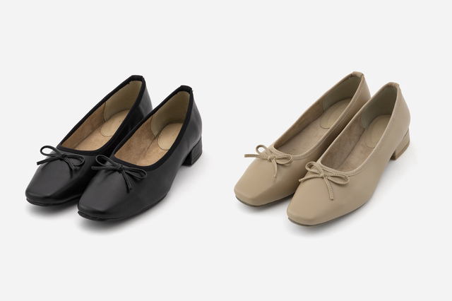 Almoレインスクエアトゥパンプス　税込￥4,389