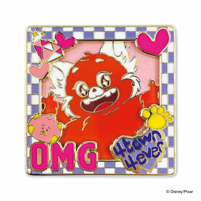 コレクションピンバッジ　レッサーパンダ　メイ　1,980円