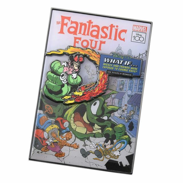 マーベル ミッキー＆フレンズ ピンバッジ The Fantastic Four Disney100 special MARVEL comic cover series 2,090円マーベル ミッキー＆フレンズ ピンバッジ The Fantastic Four Disney100 special MARVEL comic cover series 2,090円