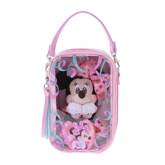 ミニー ポーチ ストラップ付き クリア窓 MINNIE DAY 2026 3,000円