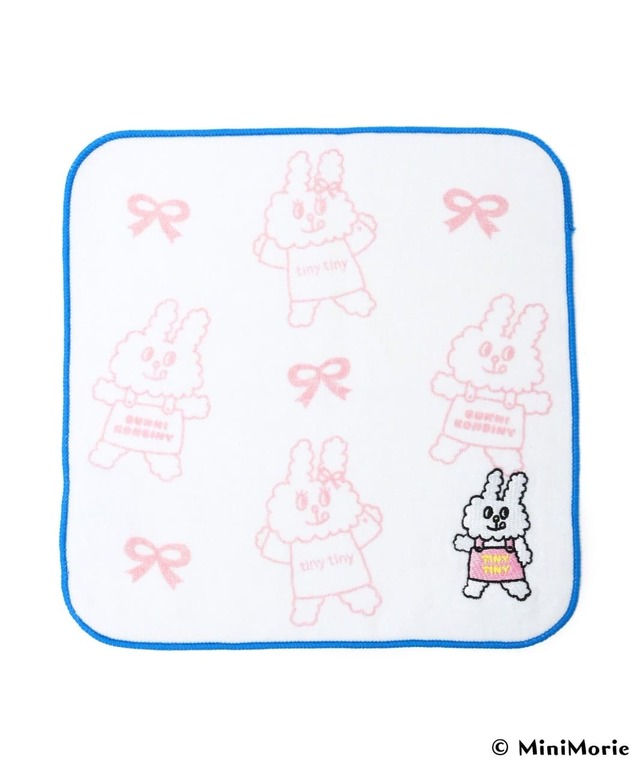 【BUNNI KONBINY meets tiny tiny】「ハンカチ」1,190円　バッグの中のアクセントに