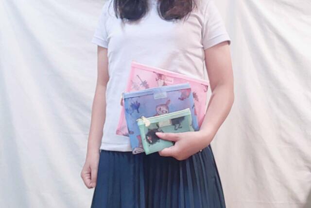 メッシュポーチは軽いので、持ち運びにも便利です