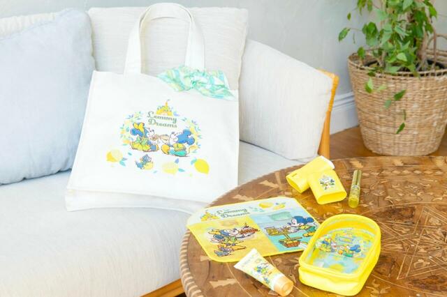 東京ディズニーリゾート レモン柄グッズ｜販売店舗：東京ディズニーランド「ホームストア」、東京ディズニーシー「ヴィラ・ドナルド・ホームショップ」｜発売日：2025年4月24日（木）