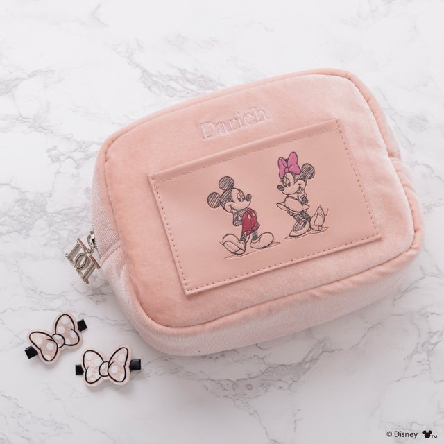 Disney LIFESTYLE BOOK ピンクポーチ＆前髪クリップ by Darich 3,949円