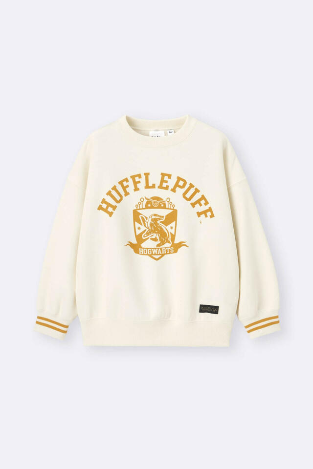 KIDS ヘビーウェイトスウェットプルオーバー ¥2,290｜GU「ハリー・ポッター」スペシャルコレクション