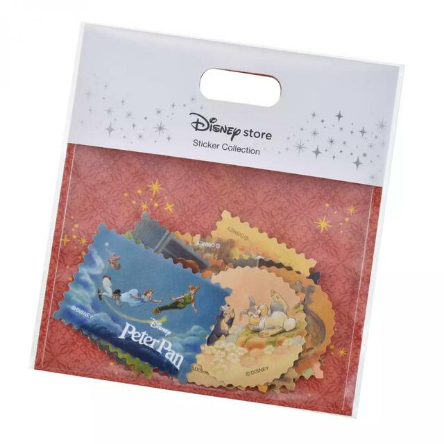 ディズニーキャラクター シール・ステッカー フレーク 切手風 クラシック Sticker Collection 700円