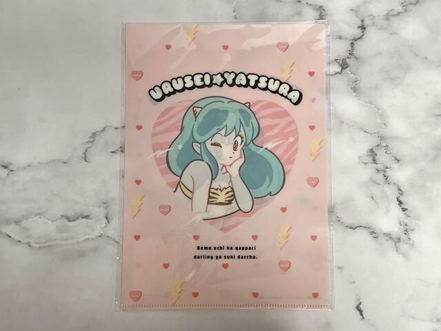 【100円ショップ×うる星やつら】うる星やつら A4 クリアホルダー／税込110円