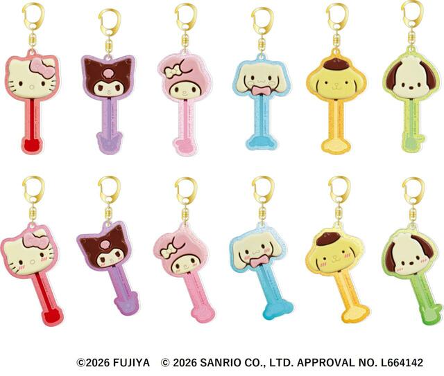 サンリオキャラクターズ チョコレート トレーディングアクリルチャーム＜全12種ランダム＞