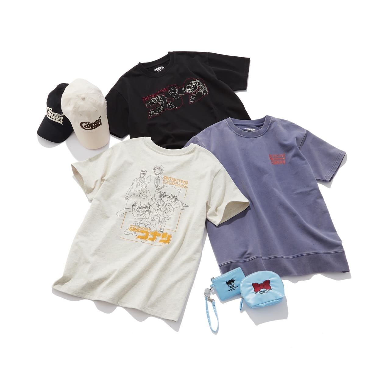 名探偵コナン』のコラボアイテムでるよ！Tシャツやバッグなど大人も