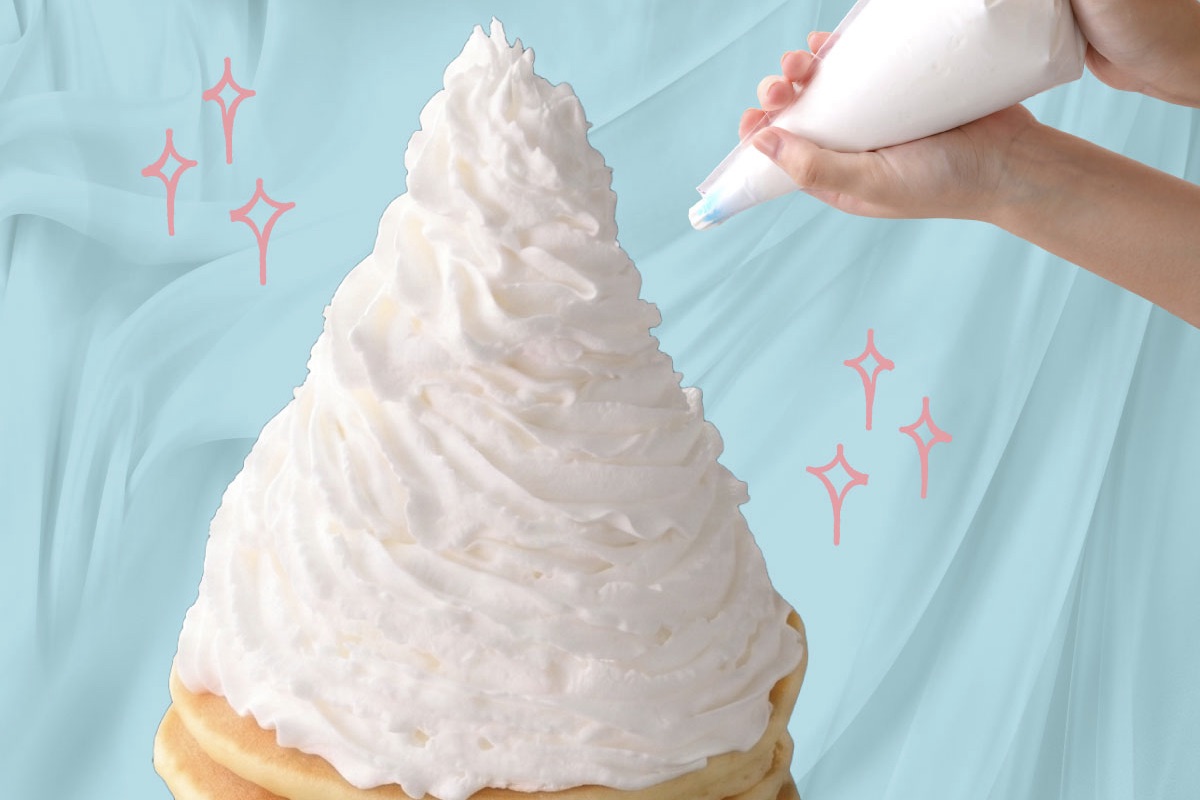 幸せの「無限パンケーキ＆ホイップクリーム」食べ放題！