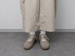 【無印良品 まっすぐ仕立てたシャツワンピース】身長166cm、L~XLサイズ(ベージュ)着用。丈感は長めです