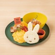 「キッズプレート」＜1,082円（税込1,190円）＞【ミッフィーのテーマカフェ「miffy café tokyo」がグランドオープン】