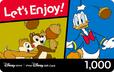 ディズニーストアギフトカード eGiftタイプLet’s Enjoy!