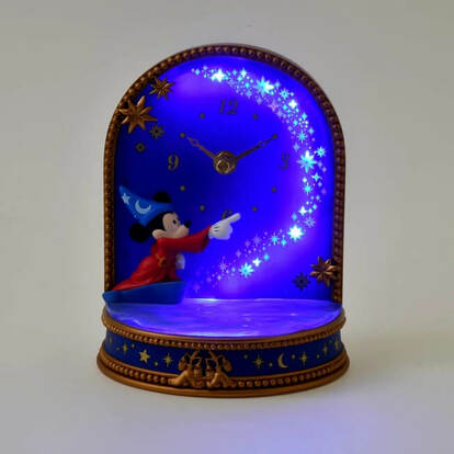 ❦ミッキー 時計ライトアップ Fantasia Story Collection - メルカリ