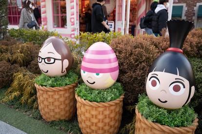 Usj 体験レポ ミニオン スヌーピーたちがウサギに ユニバーサル イースター セレブレーション 開催中 1 2 Medery Character S