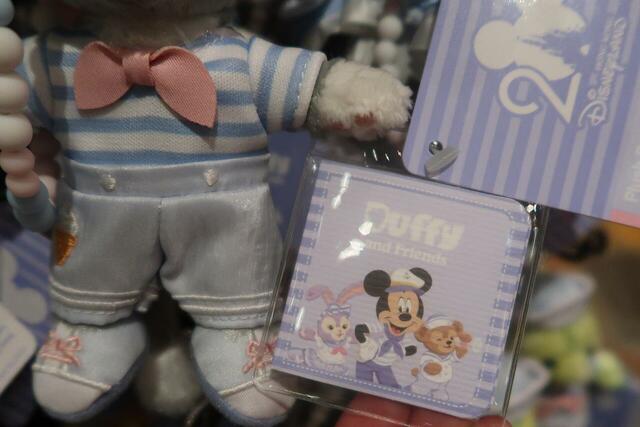 香港ディズニーランドグッズ　ダッフィー＆フレンズ プレイ・デイズ　ぬいぐるみストラップ(199HKD)