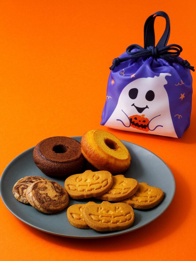「ハロウィンスイーツバッグ(おばけ)」<価格:1,944円(税込)>【【6日間限定】紀ノ国屋の多彩なおいしさが札幌に大集合!秋のパン、ハロウィンスイーツや限定のハッピーバッグ&コラボバッグも販売!】