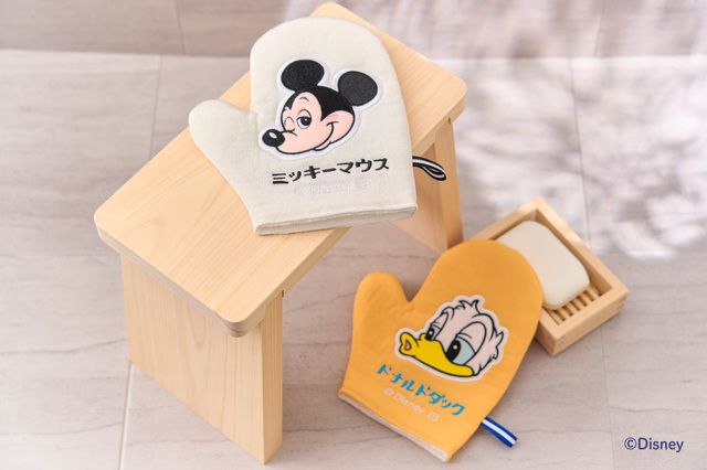 バスミトン ¥1,650|大江戸温泉物語ディズニーオリジナルアイテム