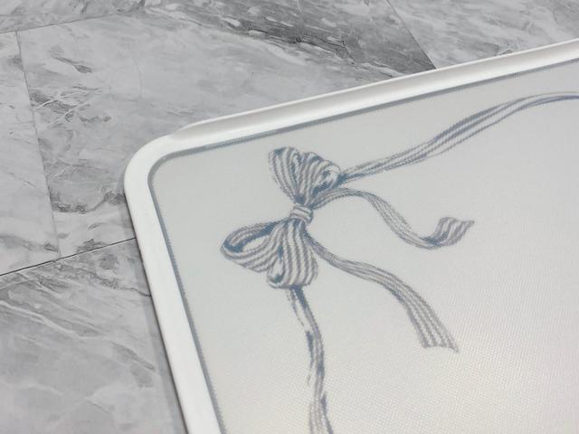 【ニトリ　デコホーム】くすみカラーのリボンモチーフがかわいい！