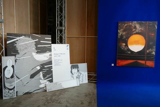 八虎が「縁」をテーマに、初めてF100号に挑戦した実物大複製原画 開眼と同時に、最初の挫折を味わうきっかけに