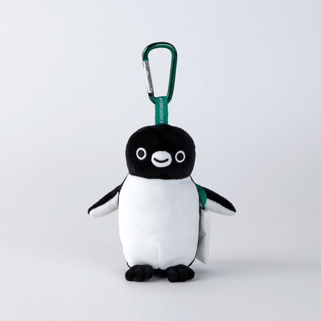 【紀ノ国屋「Suicaのペンギン マスコットバッグ」】カラビナ付きなので、バッグに付けていつでも一緒にお出かけできます♪