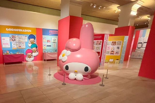 【サンリオ展】さまざまなキャラクターの歴史に触れあえる大規模な展示です