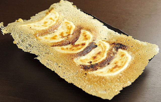 新橋「餃子ランチ」の名店／新橋「餃子ランチ」の名店／居酒屋 りゅう　ラッキー餃子（5個） 650円