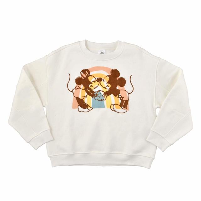 ミッキー＆ミニー トレーナー Dwell well／5,390円