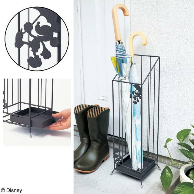 スリム傘立て「ミッキーマウス」 |¥ 4,990 (税込)