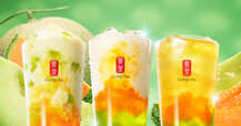 【ゴンチャ】メロンメロン ミルクティー/ティーエード/フローズンティーの3種類