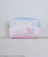 【Maison de FLEUR × LittleTwinStars】「LittleTwinStars スクエアポーチ」カラー：Multi　￥4,700