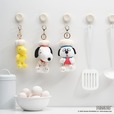【PEANUTS×Afternoon Tea】マスコットキーチャーム 各￥2,970／ちょこんとたたずむ姿が愛らしいスヌーピーやオラフのキーチャーム
