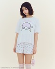 【MY MELODY】Tシャツ（全3色）各5,940円／カラフルでひんやり涼しい接触冷感のレーヨンTシャツ