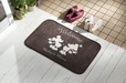洗える玄関マット <ミッキー&ミニー> ブラウン 980円(税込)