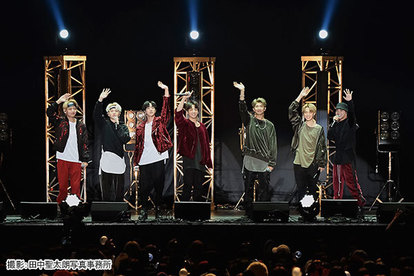 BTS（防弾少年団）、CD発売記念イベントに2万人が大熱狂