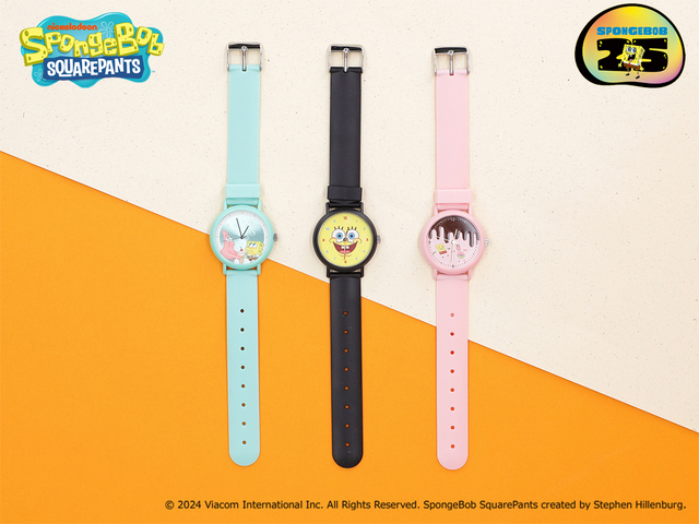 「ヤミーな腕時計」【『スポンジ・ボブ』のテーマカフェ「CAFE Secret Recipe」がオープン】