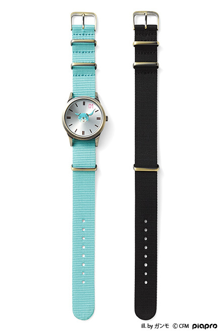 初音ミク×スキヤキ いただきま~す!腕時計