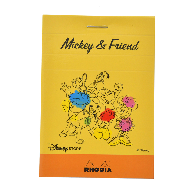 【RHODIA】ミッキー&フレンズ メモ帳 ブロックロディア No.11 300円