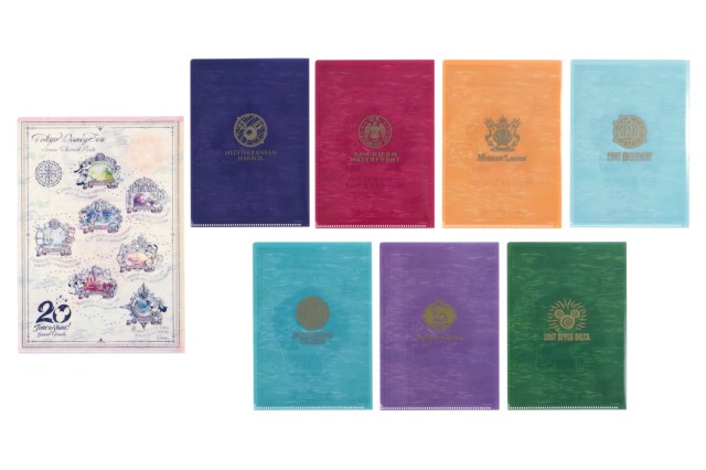 クリアホルダーセット 1,500円｜A4クリアホルダー×1枚、A5クリアホルダー×7枚