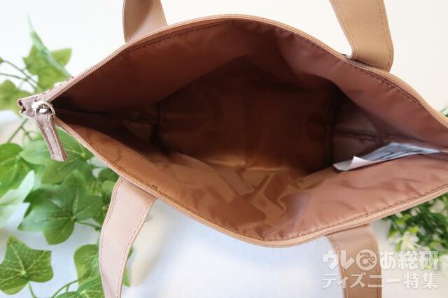 「東京ディズニーシー・フード＆ワイン・フェスティバル」スーベニアランチケーストート/内側はブラウンの布