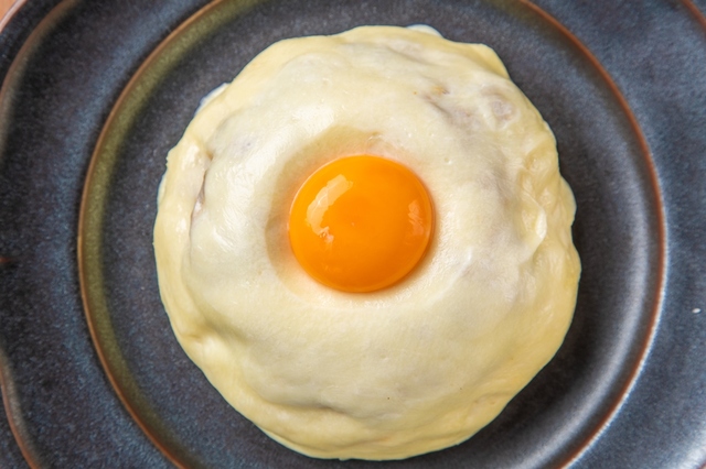 天使の白いチーズキーマカレー