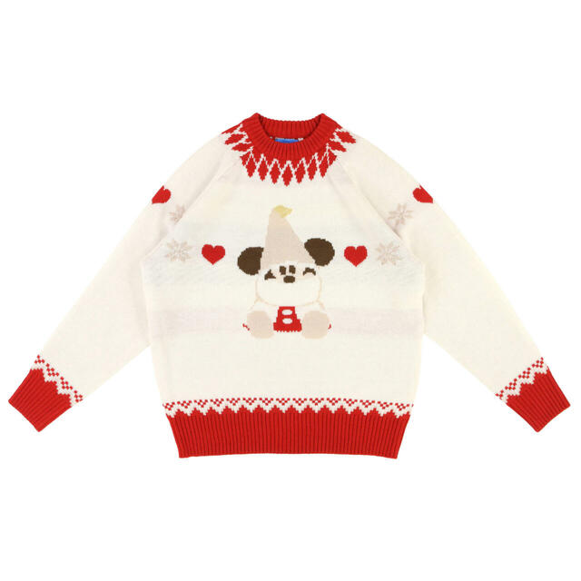 セーター 6,900円｜東京ディズニーリゾート「ディズニー・クリスマス」クリスマスの妖精“リルリンリン”のグッズ｜販売店舗：東京ディズニーランド「ディズニー＆カンパニー」、東京ディズニーシー「ガッレリーア・ディズニー」｜発売日：2024年11月8日（金）