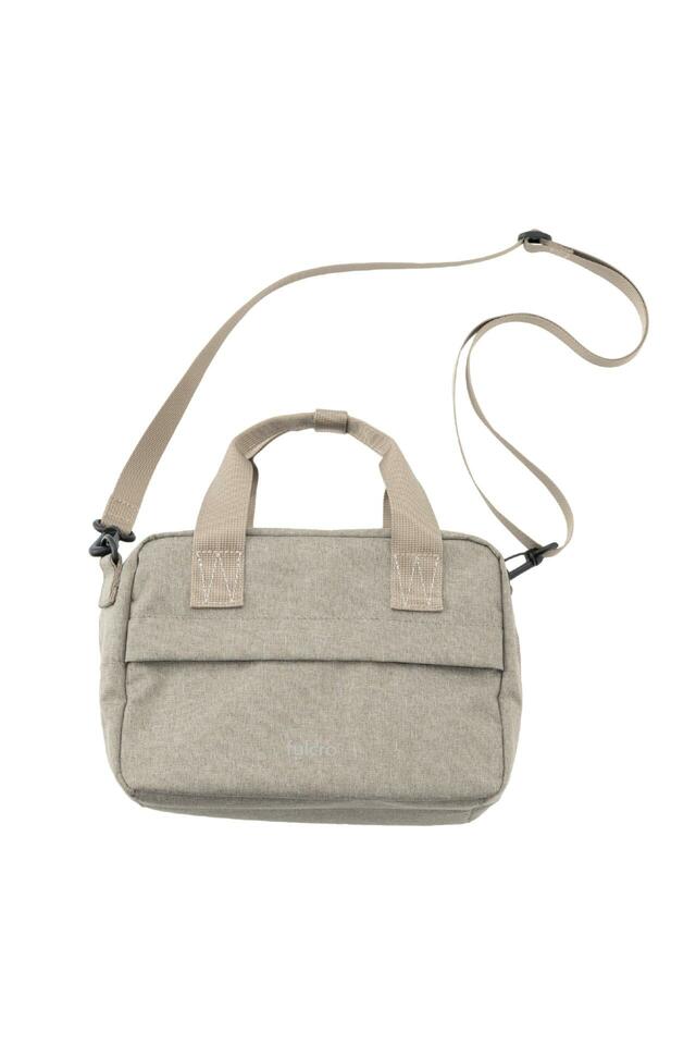 【ワークマン×フルクロ　たためて自立する 2WAY 撥水ミニボストンバッグ】カラーはグレージュ、チャコールグレー、レッド、テラコッタ、ブラックと豊富！