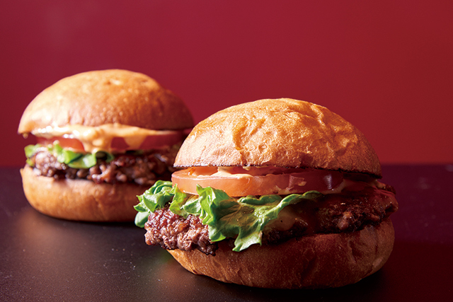 ハンバーガー/シングル 702円｜ENRY’S BURGER