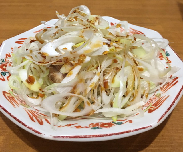 「ねぎまみれ厚チャーシュー」